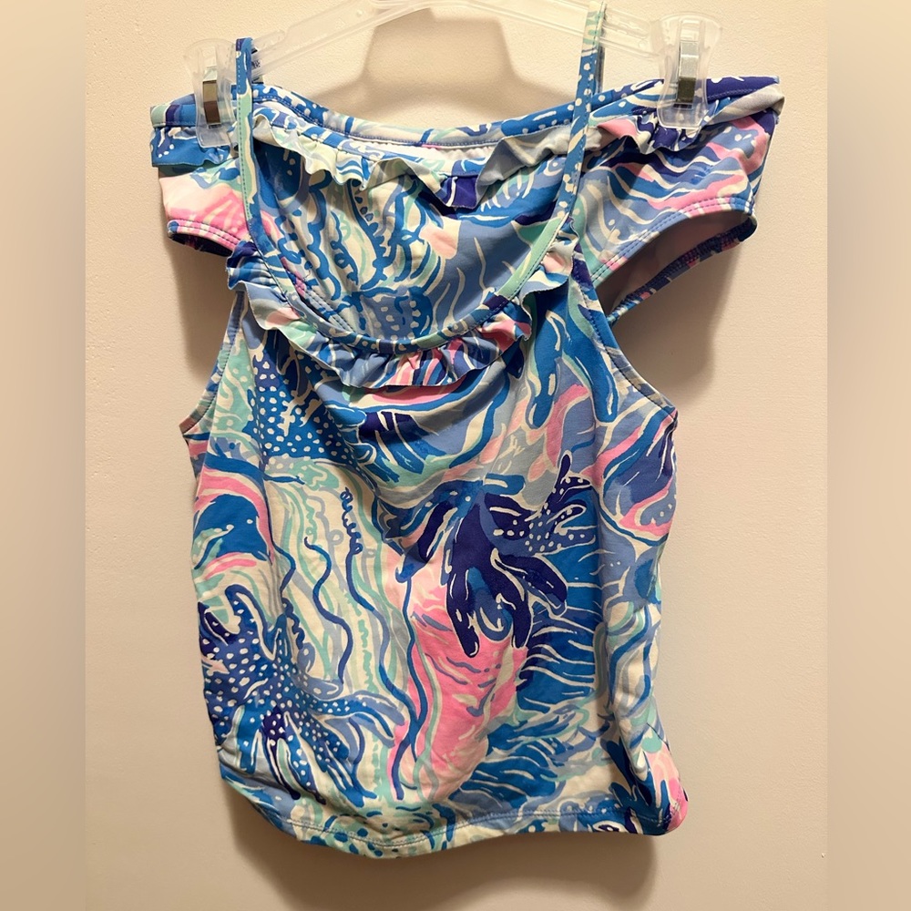 Lilly Pulitzer Girls size 12 Two pc Swimsuit